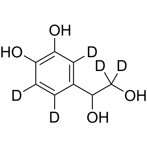 4-(1,2-Dihydroxyethyl)benzene-1,2-diol-d5 1794783-36-0